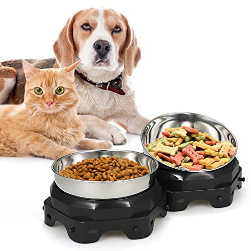 Kavolet 2 STÜCKE Futterschale für Haustiere, Erhöhte Tierfutterschale Erhöhte Hundenapf Abnehmbare Waschbar 5,5 Zoll Schüssel Anti-Rutsch Silione Matte Design Für Getränke oder Futter Kavolet 2 STÜCKE Futterschale für Haustiere, Erhöhte Tierfutterschale Erhöhte Hundenapf Abnehmbare Waschbar 5,5 Zoll Schüssel Anti-Rutsch Silione Matte Design Für Getränke oder Futter von Kavolet