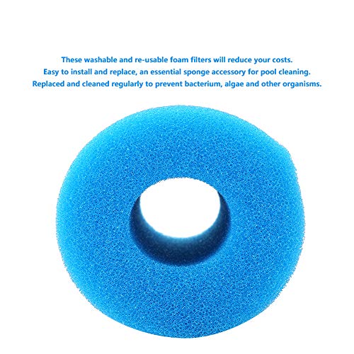Kavolet Blaues Intex-Filtertyp-A-Set für Einfache Installation, Ersatz für Waschbares Pool-Reinigungszubehör Kavolet Blaues Intex-Filtertyp-A-Set für Einfache Installation, Ersatz für Waschbares Pool-Reinigungszubehör von Kavolet