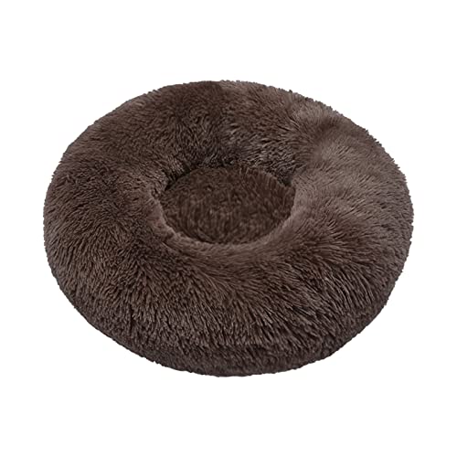 Kavolet Rundes Katzenbett aus Plüsch, Donut für Haustiere, weich, waschbar, mit rutschfester Unterseite, für kleine und mittelgroße Hunde Kavolet Rundes Katzenbett aus Plüsch, Donut für Haustiere, weich, waschbar, mit rutschfester Unterseite, für kleine und mittelgroße Hunde von Kavolet