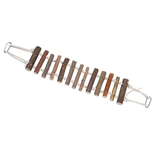 Papageien-Holzschaukel-Spielzeug, Kletterbrücke für Haustier-Vogel-Kauspielzeug Papageien-Holzschaukel-Spielzeug, Kletterbrücke für Haustier-Vogel-Kauspielzeug von Kavolet