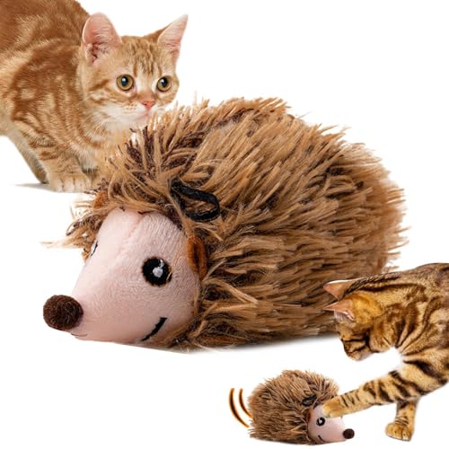 Interaktives zwitscherndes Katzenspielzeug, interaktives Katzenspielzeug,Kätzchen-Übungsspielzeug mit 6 Tiergeräuschen - Durch Berührung aktiviertes Spielzeug in Tierform, befriedigt den natürlichen J Interaktives zwitscherndes Katzenspielzeug, interaktives Katzenspielzeug,Kätzchen-Übungsspielzeug mit 6 Tiergeräuschen - Durch Berührung aktiviertes Spielzeug in Tierform, befriedigt den natürlichen J von Kaxenig
