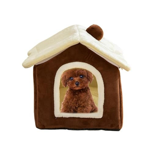 Katzenhäuser, Katzenzelt, Katzenbetten Für Hauskatzen, Halbgeschlossene Katzenbetthöhle, Katzenhaus Mit Waschbaren Kissen, Für Katzen, Hunde, Kaninchen Katzenhäuser, Katzenzelt, Katzenbetten Für Hauskatzen, Halbgeschlossene Katzenbetthöhle, Katzenhaus Mit Waschbaren Kissen, Für Katzen, Hunde, Kaninchen von Kaxenig