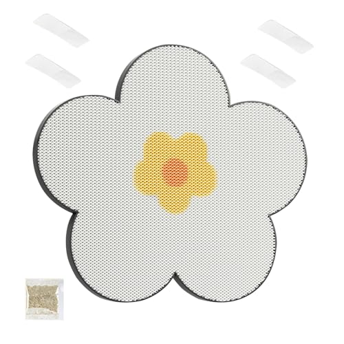 Katzenkratzer, Katzenkratzer für Wand, Klebrige Katzenkratzplatte, Blumenform Kätzchen Kratzer für Möbelschutz, Kleberkratzmatte von Kaxenig