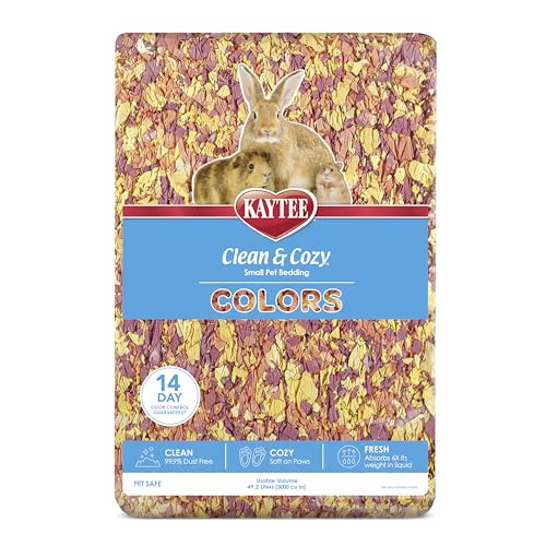 Kaytee Clean & Cozy Colors Kleintierstreu mit extremer Geruchskontrolle, Sonnenuntergang, 49,2 Liter Kaytee Clean & Cozy Colors Kleintierstreu mit extremer Geruchskontrolle, Sonnenuntergang, 49,2 Liter von Kaytee