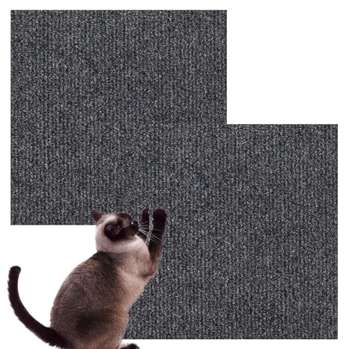 Kazuko Katzenkratzpads,Kratzmatte für Katzen - 2 Stück Nano-Kleber-Kratzteppich für Katzen | Wand-Bodenkratzer, kratzfester Möbelschutz für Katzen und Kätzchen im Innenbereich von Kazuko