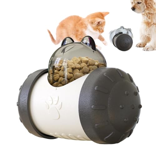 Kazuko Tumbler-Haustierspielzeug, Leckerli-Spender-Spielzeug für Hunde - Slow Feeder Hundespielzeug,Interaktiver Hundefutter-Puzzle-Futterball, Hundeleckfutterspielzeug für Welpen, Katzen-IQ-Training, von Kazuko