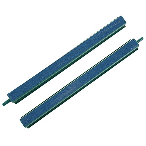 Kcvzitrds 2 x Luftdiffusoren für Aquarien, 20,3 cm, Grün und Blau von Kcvzitrds