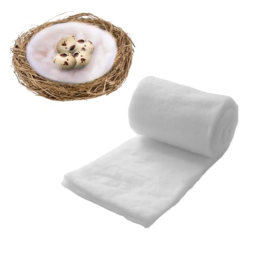 200g Vogel Nestmaterial aus Baumwolle Nester Bettwäsche Kolibri Nistunterlagen Nistmaterial für Vögel, Hamster, Eichhörnchen, Papageien, Mäuse und andere Kleintiere 200g Vogel Nestmaterial aus Baumwolle Nester Bettwäsche Kolibri Nistunterlagen Nistmaterial für Vögel, Hamster, Eichhörnchen, Papageien, Mäuse und andere Kleintiere von KeaJuidy