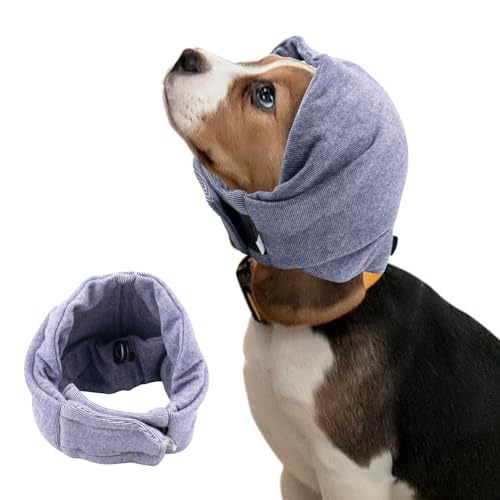 Haustier Snood Ohrenschutz Hund Ohrenschützer für Gehörschutz Hals und Ohren Wärmer Hunde Hoodie für Kopfumfang 35-48cm Haustier Snood Ohrenschutz Hund Ohrenschützer für Gehörschutz Hals und Ohren Wärmer Hunde Hoodie für Kopfumfang 35-48cm von KeaJuidy