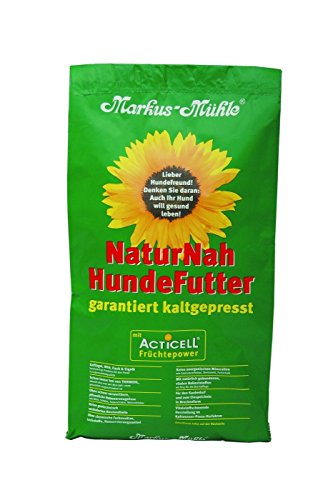 Markus Mühle Naturnah Hundefutter 15kg Huhn & Wild, 100% Kaltgepresst, Hohe Bioverfügbarkeit, Sehr Gute Verdaulichkeit Markus Mühle Naturnah Hundefutter 15kg Huhn & Wild, 100% Kaltgepresst, Hohe Bioverfügbarkeit, Sehr Gute Verdaulichkeit von Kebnor