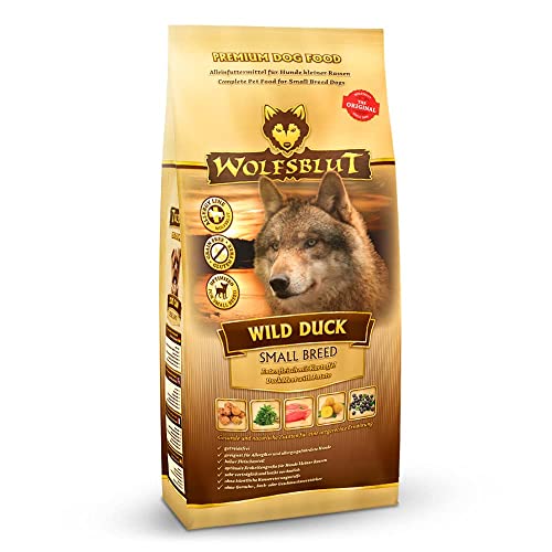 Wolfsblut - Wild Duck Small Breed - 4 x 2 kg - Ente - Trockenfutter - Hundefutter - Getreidefrei von Kebnor