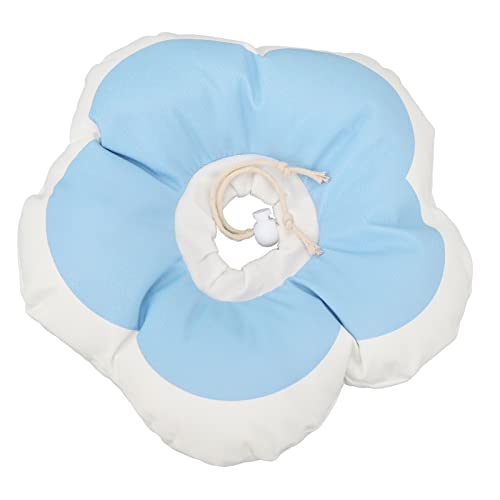 Haustierhalsband, Katzenhalsband, Schamring, Weiches Blumenform-Anpassungskissen für Haustiere Zur Wundheilung (M) von Keenso