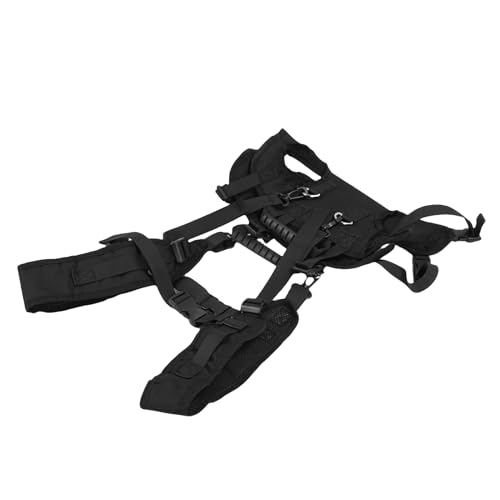 Keenso Atmungsaktives Mesh Design Dog Träger, Bequeme Tragbarkeits - -Reise Reise Zum Wanderradfahren, mit Aufbewahrungstaschen für Vielseitige Verwendung und Multifunktional (L) von Keenso