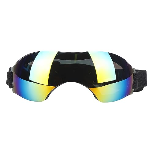 Keenso Haustierbrille, Sanddichte, Verstellbare Hundebrille für den Außenbereich (Rot) von Keenso