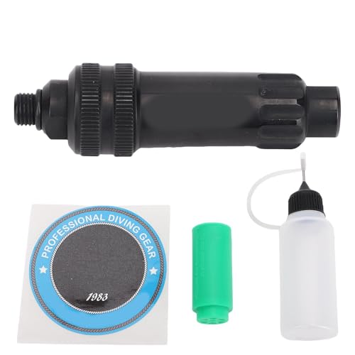 Keenso Tauchzylinderfilter, Tragbarer Submersible Respirator Filter Feuchtigkeitszubehör für Unterwasserabenteuer (Black) von Keenso