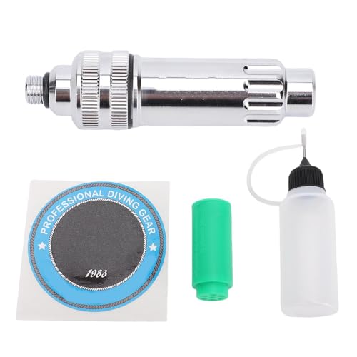 Keenso Tauchzylinderfilter, Tragbarer Submersible Respirator Filter Feuchtigkeitszubehör für Unterwasserabenteuer (Silver) von Keenso