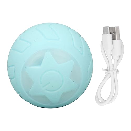 Peppy Pet Ball, Automatischer Rollball mit LED-Lichtern für Kleine, Mittelgroße Katzen (Neutrale englische Verpackung) von Keenso