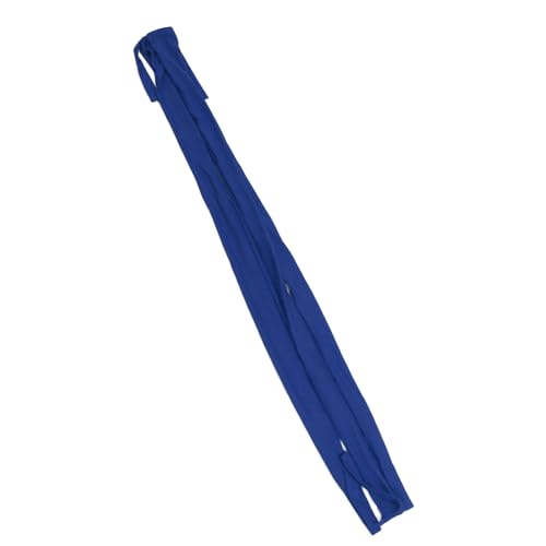 Pferdeschwanz-Wickelset aus Polyester, einfaches Flechten, schützt die Haut, schützt die Haut, erhöht den Stil, 3 Röhren (blau) von Keenso