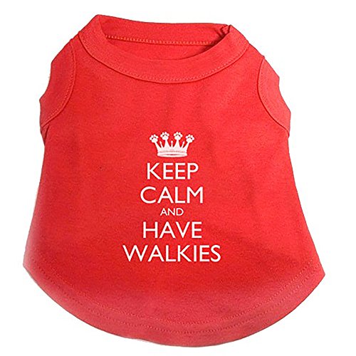 Keep Calm Hunde-T-Shirt, Größe S von Keep Calm