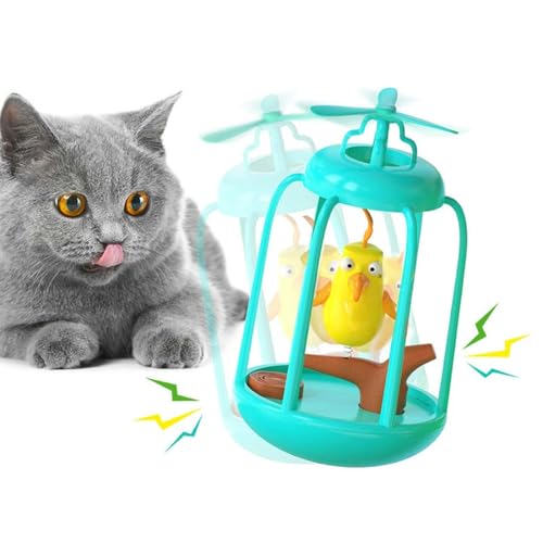 Keeplus Bird in Cage Cat Toy,Bird Cage Cat Toy,Vogel im Käfig Katze Spielzeug,Vogelkäfig Katze Spielzeug,Vogel in einem Käfig Katze Spielzeug,Katzenspielzeug Vogel,Interaktives Katzenspielzeug (Blau) Keeplus Bird in Cage Cat Toy,Bird Cage Cat Toy,Vogel im Käfig Katze Spielzeug,Vogelkäfig Katze Spielzeug,Vogel in einem Käfig Katze Spielzeug,Katzenspielzeug Vogel,Interaktives Katzenspielzeug (Blau) von Keeplus
