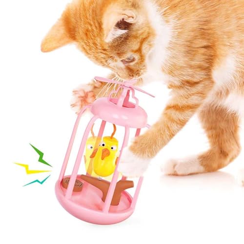 Keeplus Bird in Cage Cat Toy,Bird Cage Cat Toy,Vogel im Käfig Katze Spielzeug,Vogelkäfig Katze Spielzeug,Vogel in einem Käfig Katze Spielzeug,Katzenspielzeug Vogel,Interaktives Katzenspielzeug (Rosa) Keeplus Bird in Cage Cat Toy,Bird Cage Cat Toy,Vogel im Käfig Katze Spielzeug,Vogelkäfig Katze Spielzeug,Vogel in einem Käfig Katze Spielzeug,Katzenspielzeug Vogel,Interaktives Katzenspielzeug (Rosa) von Keeplus