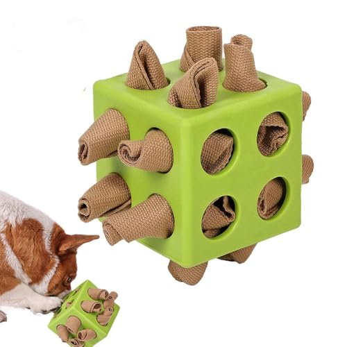 Petlori PuzzlePup Cube, Interactive Puzzle Dog Toys, Petlori PuzzlePup Würfel, Interaktives Puzzle Hundespielzeug, Intelligenzspielzeug für Hund Interaktives Spielzeug für Kleine und Mittlere Hunde von Keeplus