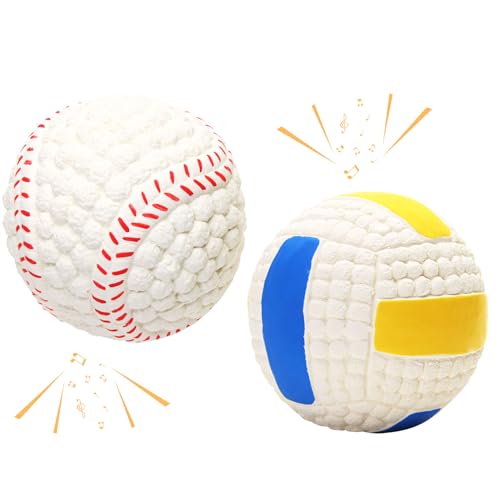 Hundespielzeug,2 Stück Jagdbälle für Hunde,Robuster und Vielseitiger Ball,Ball der auf der Wasseroberfläche Schwimmt,Hundefußball Spielzeug für Mittlere Große Hunde Innen & AußenUnterhaltung (02) Hundespielzeug,2 Stück Jagdbälle für Hunde,Robuster und Vielseitiger Ball,Ball der auf der Wasseroberfläche Schwimmt,Hundefußball Spielzeug für Mittlere Große Hunde Innen & AußenUnterhaltung (02) von Keho Keho Kehongdun