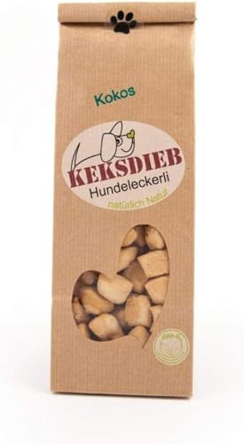 Keksdieb Hundeleckerli Buttermilch-Kokos-Tropfen 100g von Keksdieb