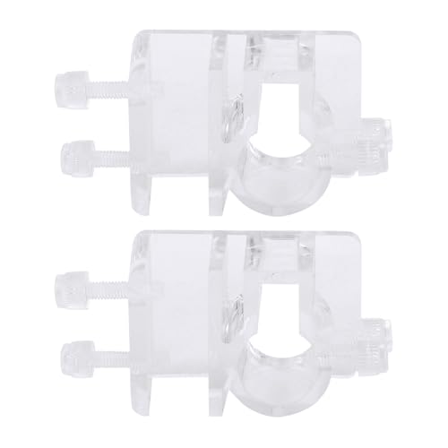 Kelepu 2 Stücke Aquarium Wasser Rohr Schlauchhalter Aquarium Weichschlauch Halterung Befestigungsclip Acryl Transparent Aquarium Rohrschellenhalter Kelepu 2 Stücke Aquarium Wasser Rohr Schlauchhalter Aquarium Weichschlauch Halterung Befestigungsclip Acryl Transparent Aquarium Rohrschellenhalter von Kelepu