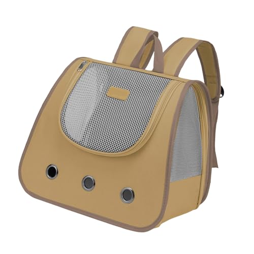 Cats-in-bag Tragetasche für Welpen, Tragetasche, Outdoor-Reisen, Schultertrage, Sightseeing-Tasche, Fenster, atmungsaktives Netzgewebe, Katzenrucksack Cats-in-bag Tragetasche für Welpen, Tragetasche, Outdoor-Reisen, Schultertrage, Sightseeing-Tasche, Fenster, atmungsaktives Netzgewebe, Katzenrucksack von Kelisdi