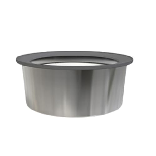 Edelstahl-Wassernapf für Haustiere, auslaufsicher, breit, tropfsicher, großes Fassungsvermögen, 1,6 l/2 l/3 l, leicht zu reinigender Hundenapf Edelstahl-Wassernapf für Haustiere, auslaufsicher, breit, tropfsicher, großes Fassungsvermögen, 1,6 l/2 l/3 l, leicht zu reinigender Hundenapf von Kelisdi