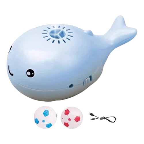Fußball-Katzenspielzeug, rund, Wal, schwimmend, elektrische Bewegung, runde Designs für Katzen und Kätzchen, Indoor-Unterhaltung, schwimmendes Spielzeug von Kelisdi