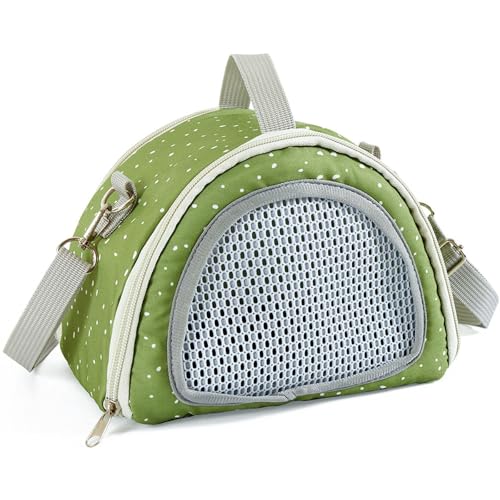 Hamster-Abenteuer-Handtasche, Polyester, Haustier-Tragetasche, mit verstellbarem Riemen, atmungsaktiv, belüftetes Design für Outdoor-Aktivitäten, Haustier-Tragetaschen für Igel und Hamster Hamster-Abenteuer-Handtasche, Polyester, Haustier-Tragetasche, mit verstellbarem Riemen, atmungsaktiv, belüftetes Design für Outdoor-Aktivitäten, Haustier-Tragetaschen für Igel und Hamster von Kelisdi