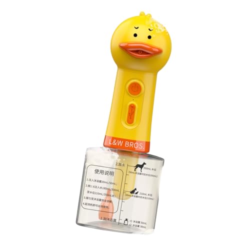 Kelisdi Badeschaumspender für Haustiere, Entenform, USB-Ladegerät, Zeitersparnis, Hundepflege, Reinigungswerkzeug Kelisdi Badeschaumspender für Haustiere, Entenform, USB-Ladegerät, Zeitersparnis, Hundepflege, Reinigungswerkzeug von Kelisdi