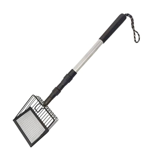 Kelisdi Einziehbare Katzenstreuschaufel, flexibler ergonomischer Griff, Design, Sieb, effizienter Hühnerstall, Strandreinigungswerkzeug, verstellbarer Griff, Katzenstreu Schaufel Kelisdi Einziehbare Katzenstreuschaufel, flexibler ergonomischer Griff, Design, Sieb, effizienter Hühnerstall, Strandreinigungswerkzeug, verstellbarer Griff, Katzenstreu Schaufel von Kelisdi