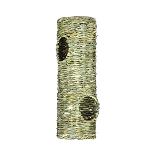 Kelisdi Grashaus für natürliches Handweben, Gras, Spielbett, faltbar, winkendes Versteck Hütten, Spielzeug für Hamster, Versteck Kelisdi Grashaus für natürliches Handweben, Gras, Spielbett, faltbar, winkendes Versteck Hütten, Spielzeug für Hamster, Versteck von Kelisdi
