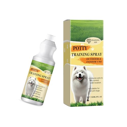 Kelisdi Haustier-Trainingssprays für den täglichen Gebrauch, 150 ml, Defäkationsinduktions-Positionierung, für Anfänger und erfahrene Besitzer, Haustier-Training, Hundebedarf von Kelisdi