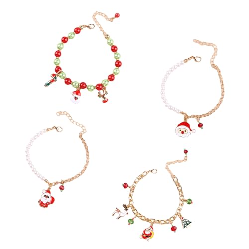 Kelisdi Haustierhals-Halskette mit Weihnachtsmotiven, verstellbar, für Katzen und Hunde, Urlaubs-Haustier-Halskette Kelisdi Haustierhals-Halskette mit Weihnachtsmotiven, verstellbar, für Katzen und Hunde, Urlaubs-Haustier-Halskette von Kelisdi