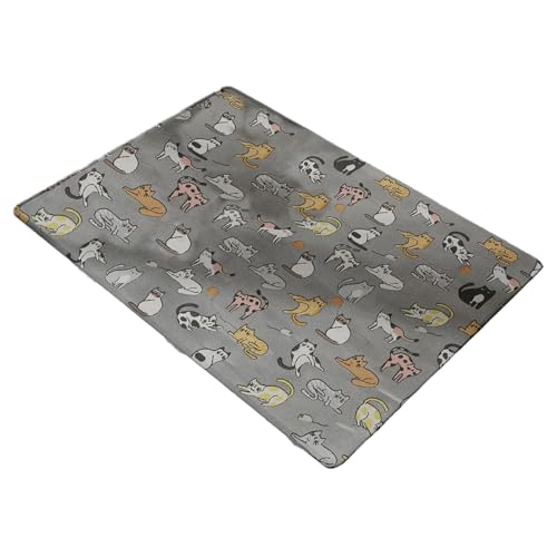 Kelisdi Kühlende Hundebett-Matte aus Eisseide bietet langen Komfort für Haustiere bei heißem Wetter, für draußen, Eisbett-Matte, Decke, Hundekissen Kelisdi Kühlende Hundebett-Matte aus Eisseide bietet langen Komfort für Haustiere bei heißem Wetter, für draußen, Eisbett-Matte, Decke, Hundekissen von Kelisdi