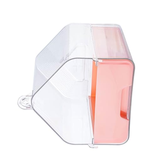 Kelisdi Vogeltränke Käfig-Aufsätze für kleine und Papageienvögel, transparent, hängende Vogelbadewanne für Papageien und Wellensittiche, leicht zu reinigen, Conure Badewanne Kelisdi Vogeltränke Käfig-Aufsätze für kleine und Papageienvögel, transparent, hängende Vogelbadewanne für Papageien und Wellensittiche, leicht zu reinigen, Conure Badewanne von Kelisdi