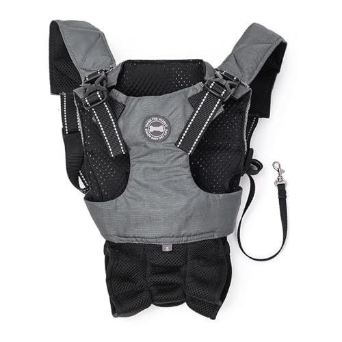 Legs Out Hundetragerucksack, freihändige Reisetasche, Haustier-Tragetasche, Rucksack, Vorderhund, für kleine Hunde von Kelisdi
