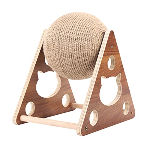 Seilspielzeug für Kätzchen, Sisalseil-Ball, Beißen, interaktives Haustierprodukt, Sisal für interaktives Spielzeug für Kätzchen, Scr Indoor-Katzenball Seilspielzeug für Kätzchen, Sisalseil-Ball, Beißen, interaktives Haustierprodukt, Sisal für interaktives Spielzeug für Kätzchen, Scr Indoor-Katzenball von Kelisdi