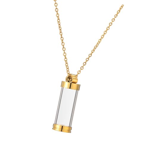 Verstellbare Halskette für Asche, Aufbewahrung, Urnenanhänger, Schmuck, Medaillon für Haustiere, Hunde, Einäscherungsschmuck, Schmuck für Asche, Andenken Verstellbare Halskette für Asche, Aufbewahrung, Urnenanhänger, Schmuck, Medaillon für Haustiere, Hunde, Einäscherungsschmuck, Schmuck für Asche, Andenken von Kelisdi