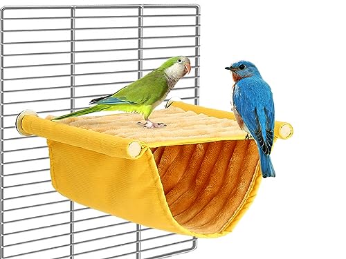 Kellegour Vogel Hängematte Etagenbett,Winter Warmes Vogelnest Etagenbett,Hängende Hängematte Kuschelhütte,Vogelsitzbretter Rattan Kugeln Spielzeug,für Budgerigar,Agave,Papagei,Kanarienvogel Kellegour Vogel Hängematte Etagenbett,Winter Warmes Vogelnest Etagenbett,Hängende Hängematte Kuschelhütte,Vogelsitzbretter Rattan Kugeln Spielzeug,für Budgerigar,Agave,Papagei,Kanarienvogel von Kellegour