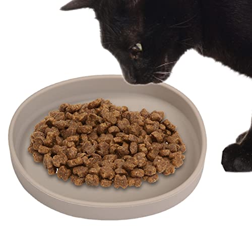 Katzennapf - Reisenapf aus Silikon - Auslaufsichere Katzennäpfe Tierfutter- und Wasserbehälter für Katzen und Hunde Spülmaschinenfest Geruchsfrei Keloc von Keloc