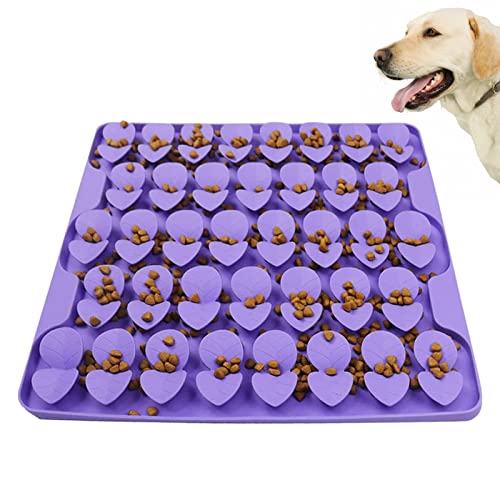 Leckmatte für Hunde – Leckmatte für Hunde, langsames Füttern, Hunde-Erdnussbutter-Leckpads zur Langeweile, perfekt zum Baden und Pflegen Keloc Leckmatte für Hunde – Leckmatte für Hunde, langsames Füttern, Hunde-Erdnussbutter-Leckpads zur Langeweile, perfekt zum Baden und Pflegen Keloc von Keloc