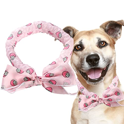 Sommer-Hundehalstuch, kühlender Halsschmuck für draußen, niedlicher, weicher Schal, dekoratives Halsband für kleine, mittelgroße und große Hunde Keloc von Keloc