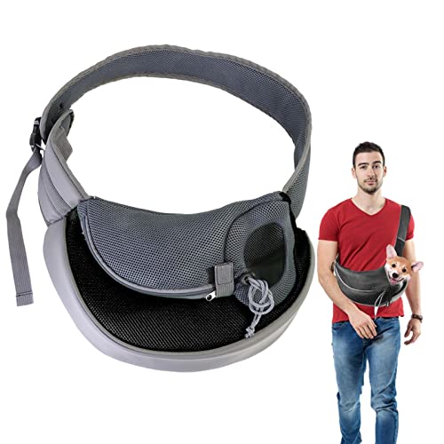 Tragetasche für kleine Hunde, tragbar, tragbar, freihändig, verstellbar, für kleine und mittelgroße Hunde, Katzen, Kaninchen Keloc Tragetasche für kleine Hunde, tragbar, tragbar, freihändig, verstellbar, für kleine und mittelgroße Hunde, Katzen, Kaninchen Keloc von Keloc