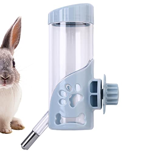 Wasserspender für Hundekäfige – 550 ml Top-Nachfüllung, tropffrei, Katzenwasserspender | verstellbare Haustiere, kleine Tiere, automatische Wasserfütterung, auslaufsichere Flasche für Käfigkäfig Keloc von Keloc