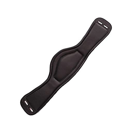 KenTaur Sattelkurzgurt Leder Padova Soft, Größe:40, Farbe:schwarz von KenTaur